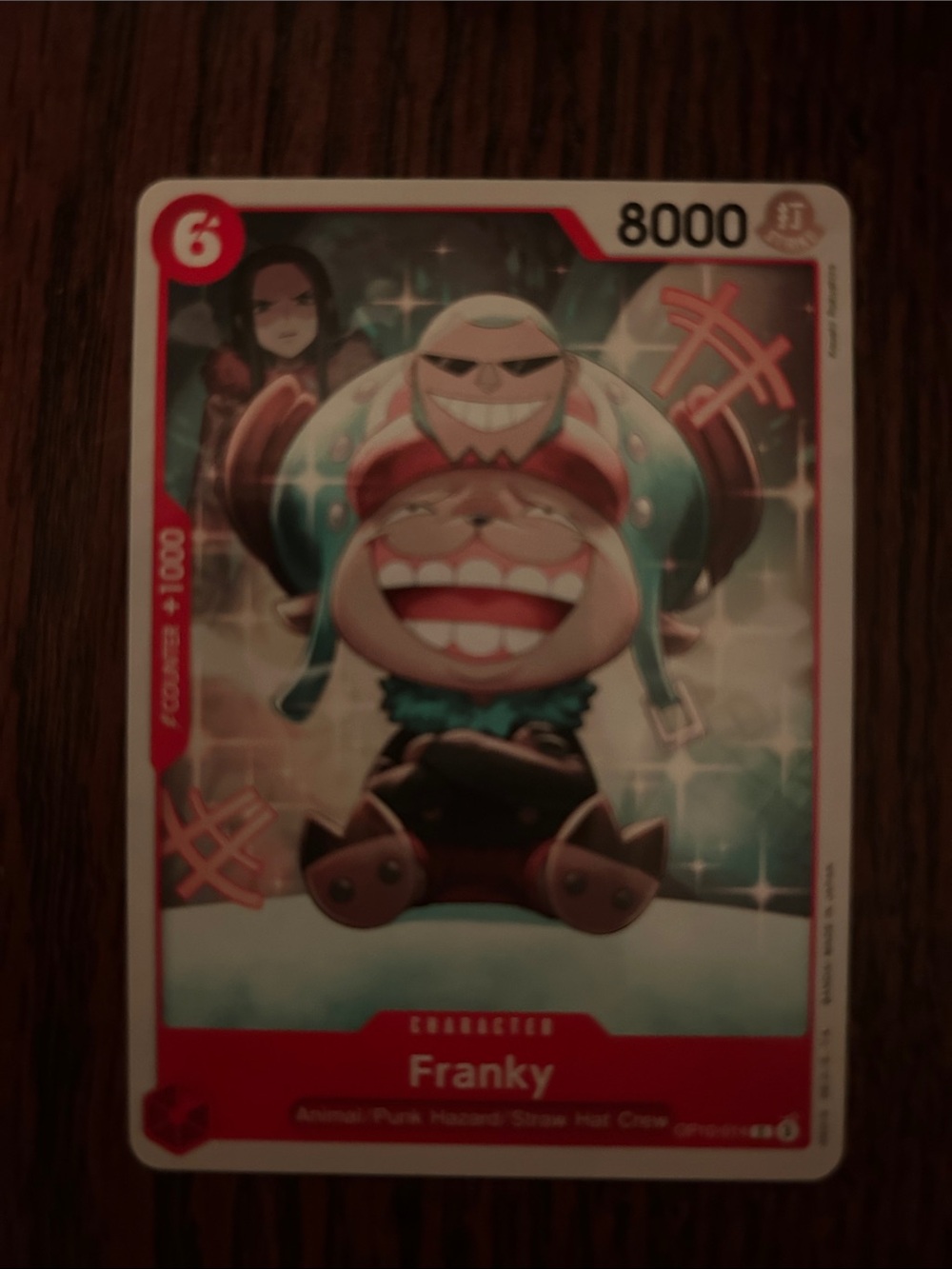 Onepiece Trading Card Franky